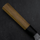 Kiritsuke SG-2 Damascus Buffalo Teak Handle 225mm-[Musashi]-[Japanese-Kitchen-Knives]