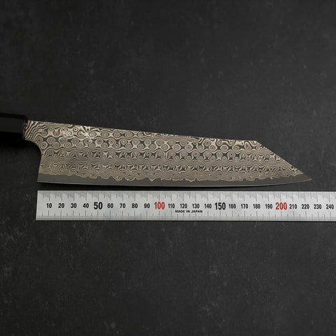 Kiritsuke SG-2 Damascus Buffalo Teak Handle 225mm-[Musashi]-[Japanese-Kitchen-Knives]
