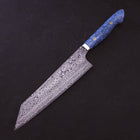 Kiritsuke SG-2 Damascus Turquoise Blue Handle 240mm-[Musashi]-[Japanese-Kitchen-Knives]