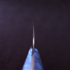 Kiritsuke SG-2 Damascus Turquoise Blue Handle 240mm-[Musashi]-[Japanese-Kitchen-Knives]