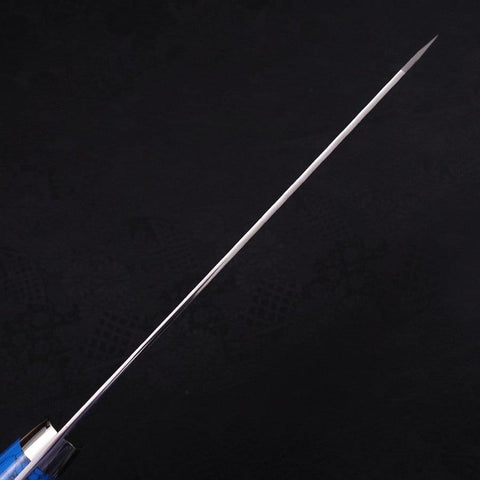 Kiritsuke SG-2 Tsuchime Turquoise Blue Handle 200mm-[Musashi]-[Japanese-Kitchen-Knives]