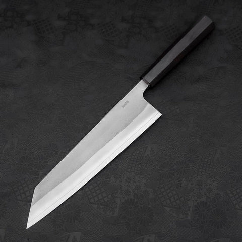 Kiritsuke SKD11 Nashiji Ebony Handle 240mm (9.4”)-[Musashi]-[Japanese-Kitchen-Knives]