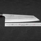 Kiritsuke SKD11 Nashiji Ebony Handle 240mm-[Musashi]-[Japanese-Kitchen-Knives]
