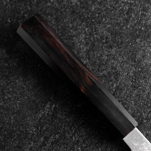 Kiritsuke SLD Black Damascus Ebony Handle 205mm (8.1”)-[Musashi]-[Japanese-Kitchen-Knives]