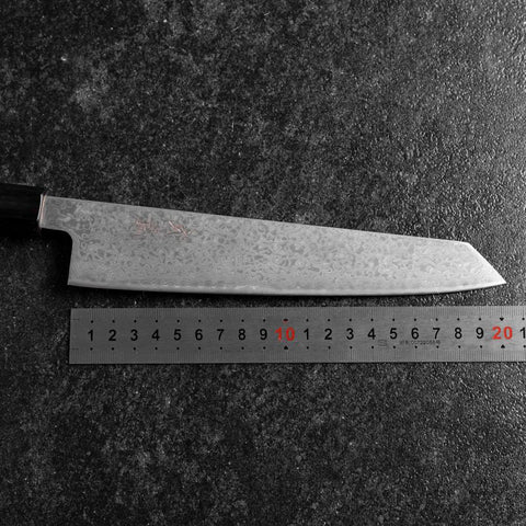 Kiritsuke SLD Black Damascus Ebony Handle 205mm (8.1”)-[Musashi]-[Japanese-Kitchen-Knives]