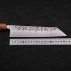 Kiritsuke SLD Nashiji Washi Oak Handle 210mm-[Musashi]-[Japanese-Kitchen-Knives]