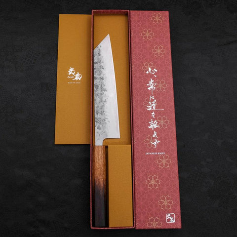 Kiritsuke SLD Nashiji Washi Yaki Urushi Handle 210mm-[Musashi]-[Japanese-Kitchen-Knives]