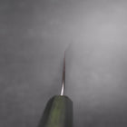 Kiritsuke SLD Polished Green Urushi Handle 240mm-[Musashi]-[Japanese-Kitchen-Knives]