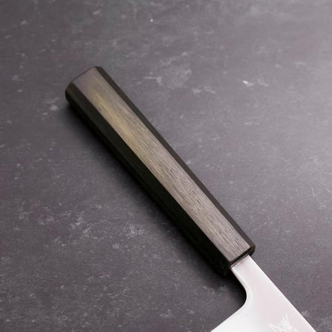 Kiritsuke SLD Polished Green Urushi Handle 240mm-[Musashi]-[Japanese-Kitchen-Knives]