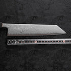 Kiritsuke SLD Wave Nickel Damascus Black Ishime Urushi Handle 210mm (8.3”)-[Musashi]-[Japanese-Kitchen-Knives]