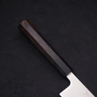 Kiritsuke SLD Wave Nickel Damascus Buffalo Ebony Handle 210mm-[Musashi]-[Japanese-Kitchen-Knives]