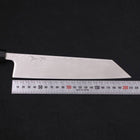 Kiritsuke SLD Wave Nickel Damascus Buffalo Ebony Handle 210mm-[Musashi]-[Japanese-Kitchen-Knives]