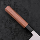 Kiritsuke SLD Wave Nickel Damascus Walnut Handle 210mm-[Musashi]-[Japanese-Kitchen-Knives]