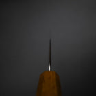 Kiritsuke SLD Wave Nickel Damascus Yaki Urushi Handle 210mm-[Musashi]-[Japanese-Kitchen-Knives]