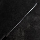 Kiritsuke Silver Steel #3 Kasumi Buffalo Walnut Handle 240mm (8.2”)-[Musashi]-[Japanese-Kitchen-Knives]