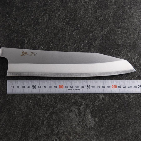 Kiritsuke Silver Steel #3 Kasumi Buffalo Walnut Handle 240mm (8.2”)-[Musashi]-[Japanese-Kitchen-Knives]