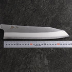 Kiritsuke Silver Steel #3 Kasumi Buffalo Walnut Handle 240mm-[Musashi]-[Japanese-Kitchen-Knives]