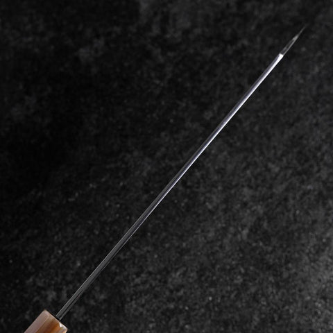 Kiritsuke Silver Steel #3 Nickel Damascus Buffalo Turquoise Handle 230mm-[Musashi]-[Japanese-Kitchen-Knives]