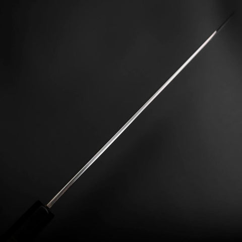 Kiritsuke Silver Steel #3 Polished Buffalo Ebony Handle 260mm-[Musashi]-[Japanese-Kitchen-Knives]