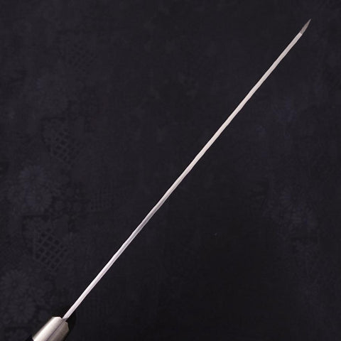 Kiritsuke Stainless Clad Blue Super Kurouchi Tsuchime Western Handle 210mm-[Musashi]-[Japanese-Kitchen-Knives]