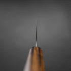 Kiritsuke Stainless Clad Blue Super Polished Sumi Urushi Handle 240mm (9.4”)-[Musashi]-[Japanese-Kitchen-Knives]