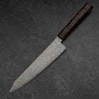 Kiritsuke VG-10 Damascus Brown Birch Handle 210mm-[Musashi]-[Japanese-Kitchen-Knives]