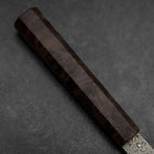 Kiritsuke VG-10 Damascus Brown Birch Handle 210mm-[Musashi]-[Japanese-Kitchen-Knives]