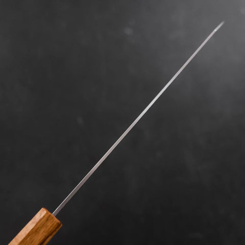 Kiritsuke VG-10 Damascus Oak Handle 210mm-[Musashi]-[Japanese-Kitchen-Knives]