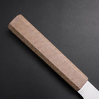 Kiritsuke VG-10 Polished White Urushi Handle 200mm-[Musashi]-[Japanese-Kitchen-Knives]