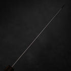 Kiritsuke White Steel #1 Polished Sumi Urushi Handle 240mm-[Musashi]-[Japanese-Kitchen-Knives]