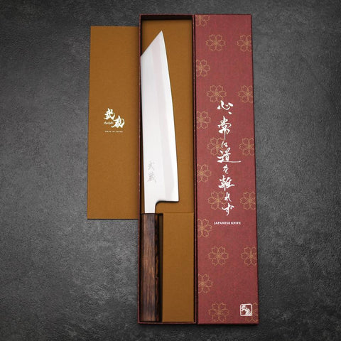 Kiritsuke White Steel #1 Lucida Manico Sumi Urushi 240mm