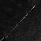Kiritsuke White Steel #2 Kurouchi Buffalo Ebony Handle 200mm-[Musashi]-[Japanese-Kitchen-Knives]