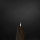Kiritsuke White Steel #2 Nashiji Ashwood Handle 210mm-[Musashi]-[Japanese-Kitchen-Knives]