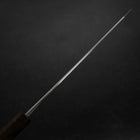 Kiritsuke White Steel #2 Nashiji Ashwood Handle 210mm-[Musashi]-[Japanese-Kitchen-Knives]
