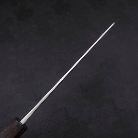 Kiritsuke White Steel #2 Nashiji Ebony Handle 210mm (8.3”)-[Musashi]-[Japanese-Kitchen-Knives]