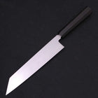 Kiritsuke White Steel #2 Mirror Finish Honyaki Buffalo Ebony Handle 240mm-[Musashi]-[Japanese-Kitchen-Knives]