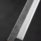 Kiritsuke Yanagiba Blue Steel #2 Kurouchi Buffalo Wenge Handle 270mm (10.6”)-[Musashi]-[Japanese-Kitchen-Knives]