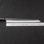 Kiritsuke Yanagiba Blue Steel #2 Kurouchi Buffalo Wenge Handle 270mm (10.6”)-[Musashi]-[Japanese-Kitchen-Knives]