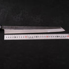 Kiritsuke Yanagiba Blue Steel #2 Kurouchi Buffalo Wenge Handle 300mm (11.8”)-[Musashi]-[Japanese-Kitchen-Knives]