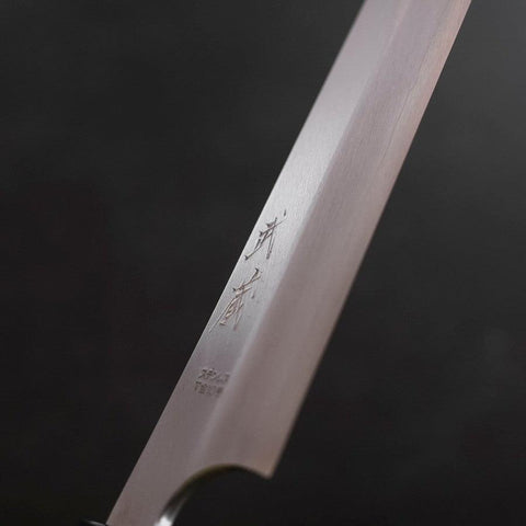 Kiritsuke Yanagiba VG-10 Polished Buffalo Ebony Handle 300mm-[Musashi]-[Japanese-Kitchen-Knives]