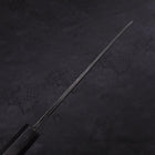 Koyanagi Blue Super Kurouchi Buffalo Ebony Handle 150mm-[Musashi]-[Japanese-Kitchen-Knives]