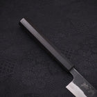 Koyanagi Blue Super Kurouchi Buffalo Ebony Handle 150mm-[Musashi]-[Japanese-Kitchen-Knives]