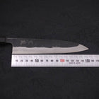 Koyanagi Blue Super Kurouchi Buffalo Ebony Handle 150mm-[Musashi]-[Japanese-Kitchen-Knives]