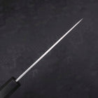 Koyanagi White Steel #2 Kasumi Chokin Sakura Buffalo Ebony Handle 135mm (5.3”)-[Musashi]-[Japanese-Kitchen-Knives]