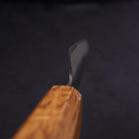 Koyanagi White Steel #2 Kurouchi Yaki Urushi Handle 150mm-[Musashi]-[Japanese-Kitchen-Knives]