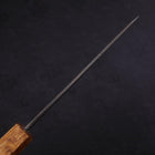 Koyanagi White Steel #2 Kurouchi Yaki Urushi Handle 150mm-[Musashi]-[Japanese-Kitchen-Knives]