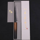 Koyanagi White Steel #2 Kurouchi Yaki Urushi Handle 150mm-[Musashi]-[Japanese-Kitchen-Knives]