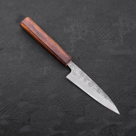 Koyanagi White Steel #2 Nashiji Sumi Urushi Handle 120mm-[Musashi]-[Japanese-Kitchen-Knives]