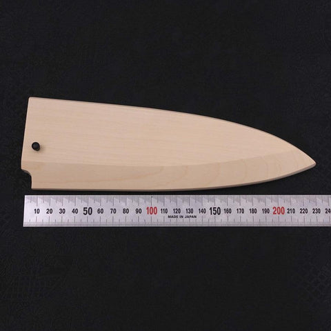 Magnolia Saya Sheath for Deba with Pin 180mm (7”)-[Musashi]-[Japanese-Kitchen-Knives]