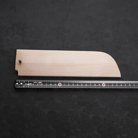Magnolia Saya Sheath for Kama Usuba(Kansai) with Pin 210mm (8.3”)-[Musashi]-[Japanese-Kitchen-Knives]